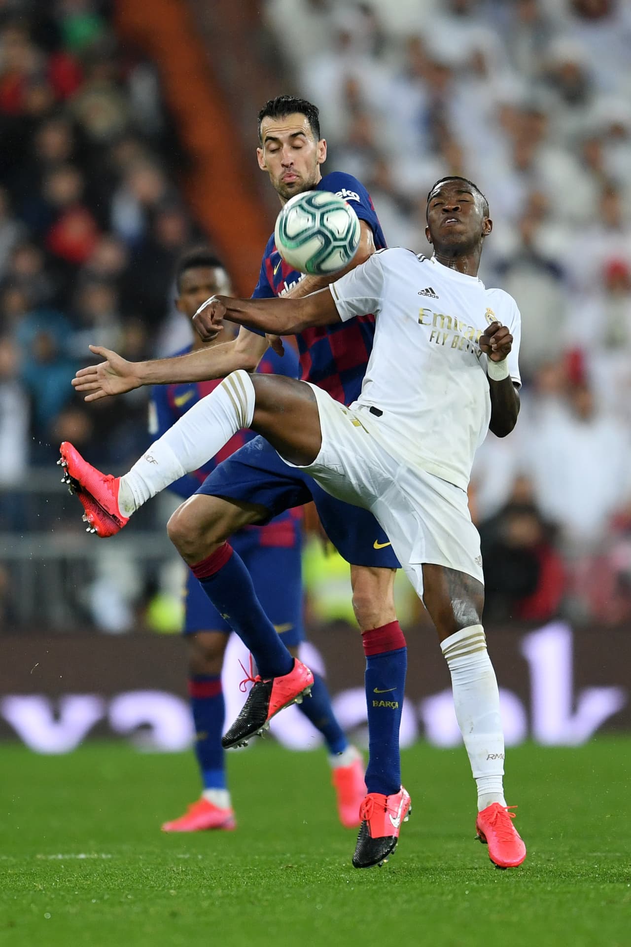 Sergio Busquets fue el primer jugador en hablar con zona mixta después de una derrota en El Clásico.