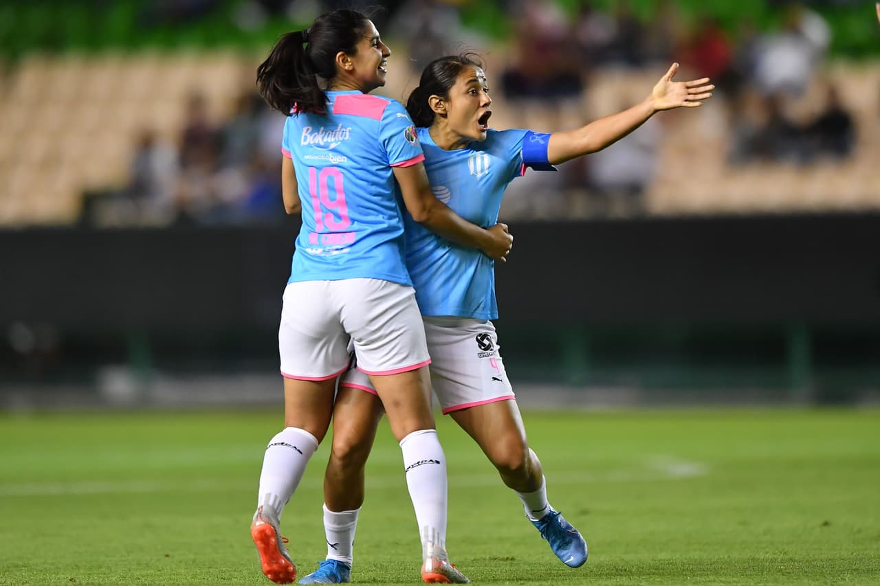 Por Monterrey marcaron: Mónica Desiree y Diana Evangelista (2); para las locales descontó Sanjuana De Jesús Muñoz.