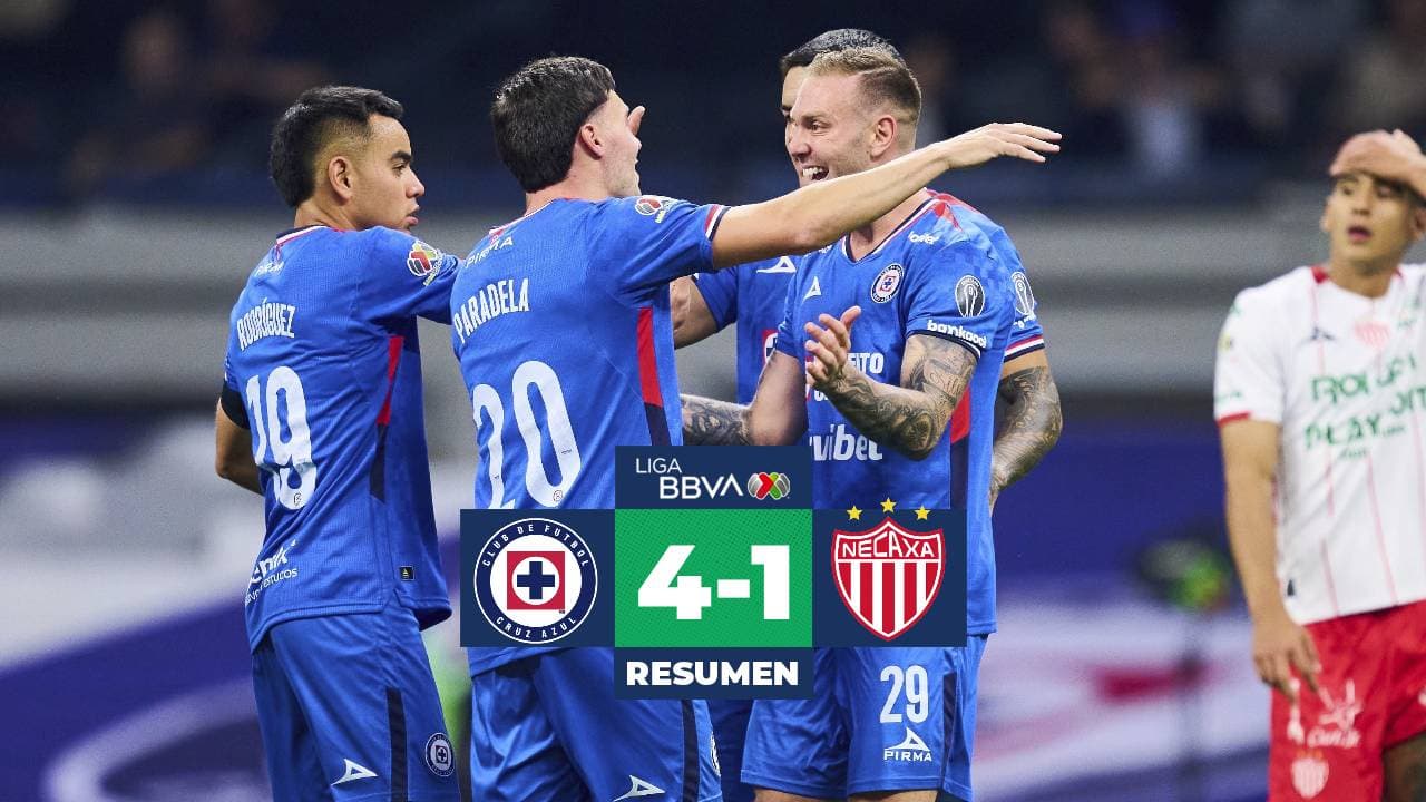 Cruz Azul derrota al Necaxa en la Jornada 17 del Clausura 2026 de la Liga MX 