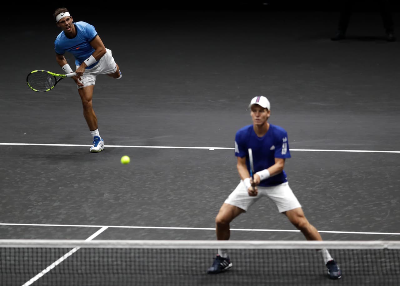 El Resto del Mundo sorprendió en el primer set ganando por 3-6.