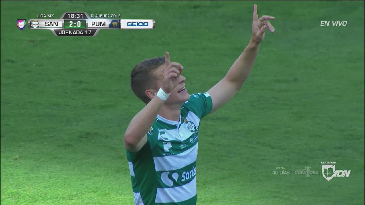 Tibia marca de Pumas y Furch firma el segundo