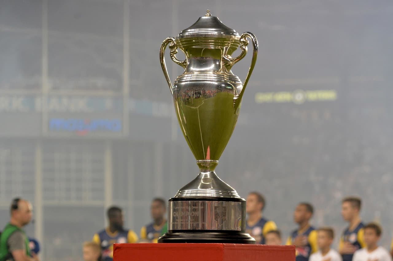 El trofeo de la Copa Abierta de los Estados Unidos.