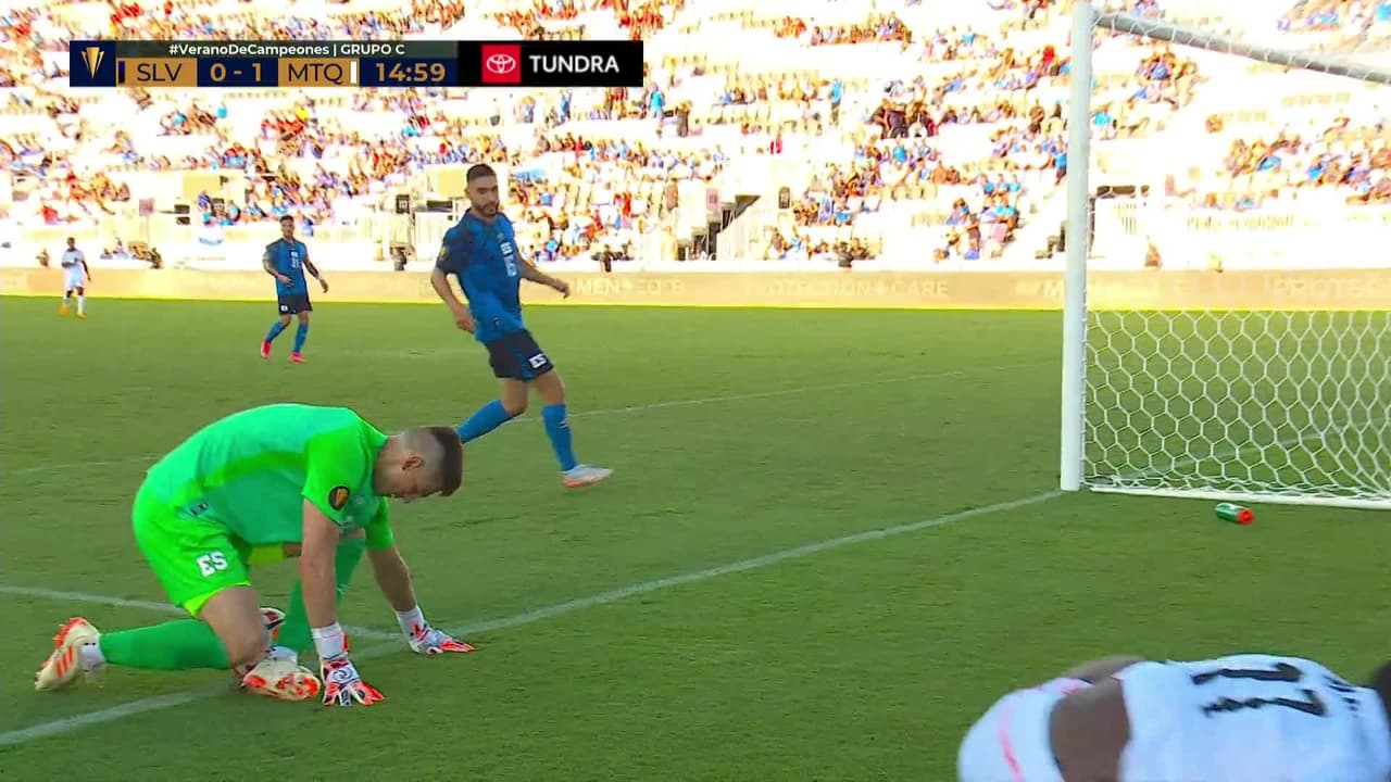 ¡TIRO ATAJADO! disparo por Karl Fabien.