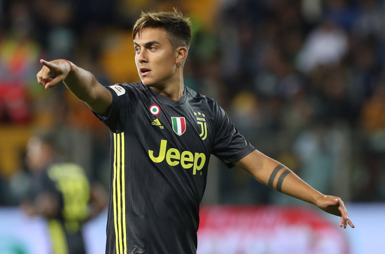 El argentino Paulo Dybala todavía no logra anotar en lo corrido de la Liga de Italia con Juventus, que es líder en el torneo.