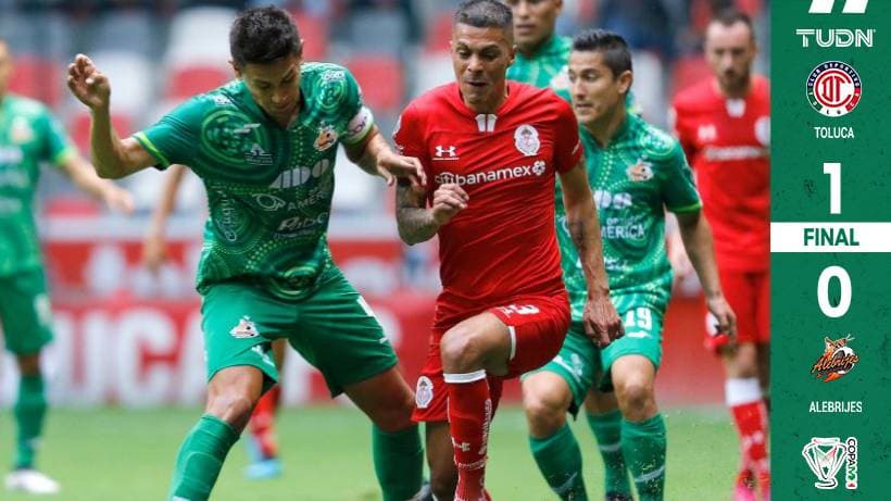 Toluca venció a Alebrijes en Copa MX.