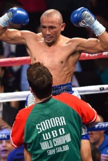 Orlando Salido llevó a la escuela a Lomachenko.