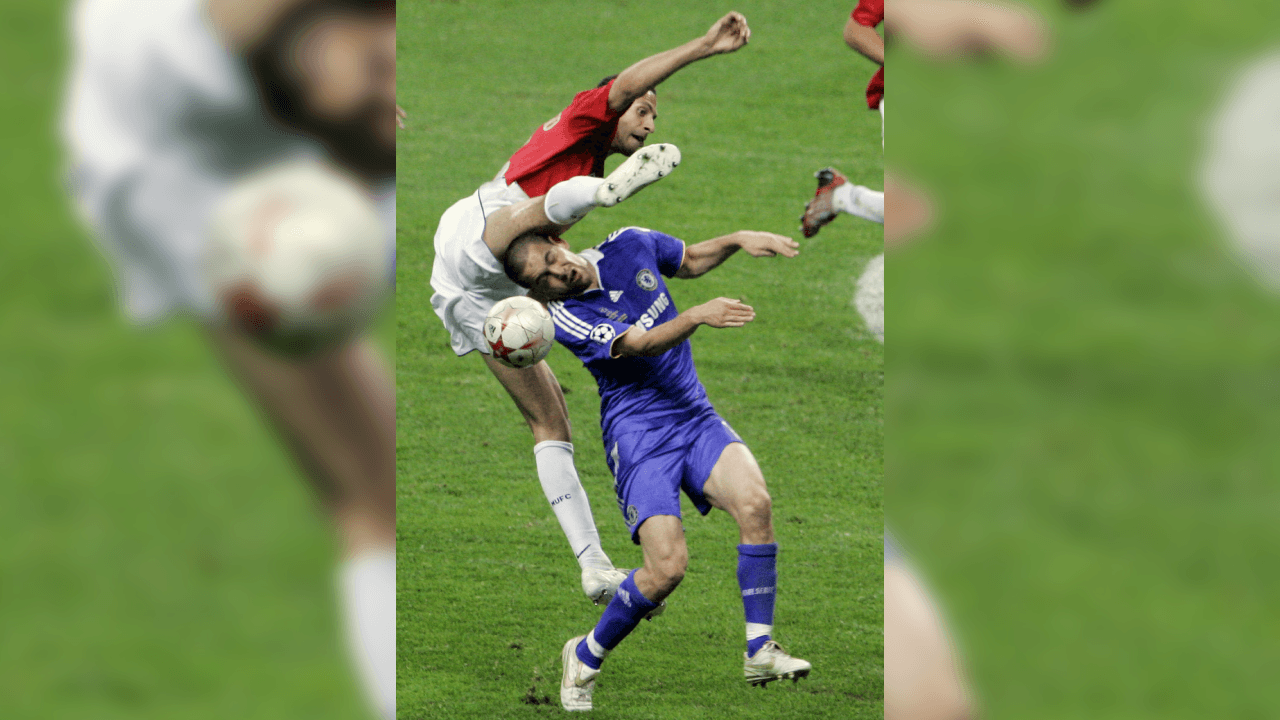 <b>¡Final disputada con intensidad! </b>
<br>Esta imagen representa totalmente la manera en cómo se jugó aquella final en 2008.