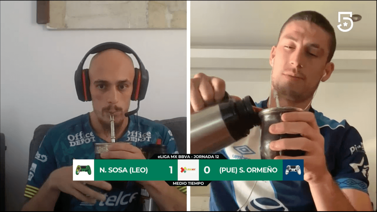 León venció a Puebla en el arranque de la Fecha 12 en la eLiga MX con actuación efectiva de Nicolás Sosa, quien marcó un solitario gol con Ángel Mena y fue suficiente para vencer a la Franja de Santiago Ormeño.