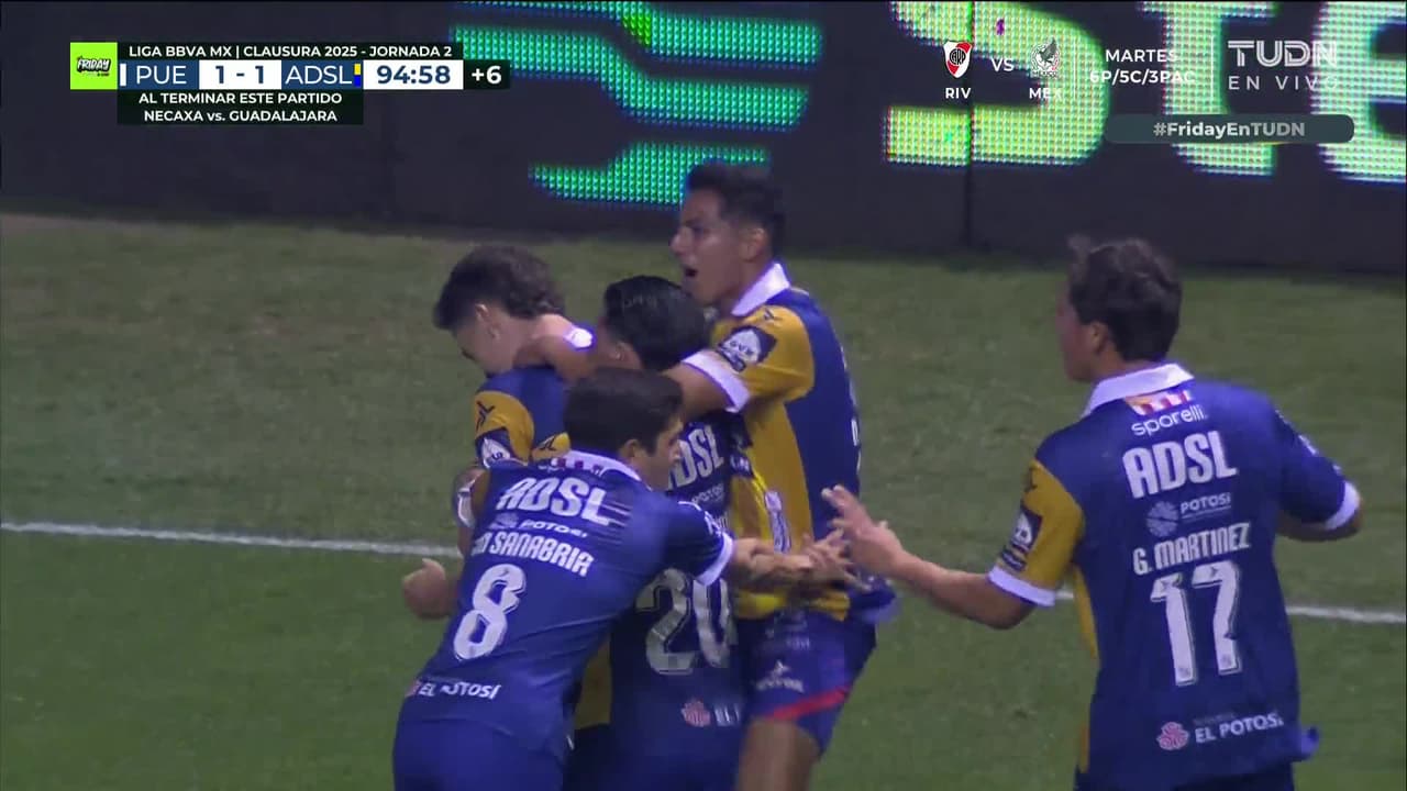 ¡Golazo Dourado! Atlético de San Luis lo gana sobre el final