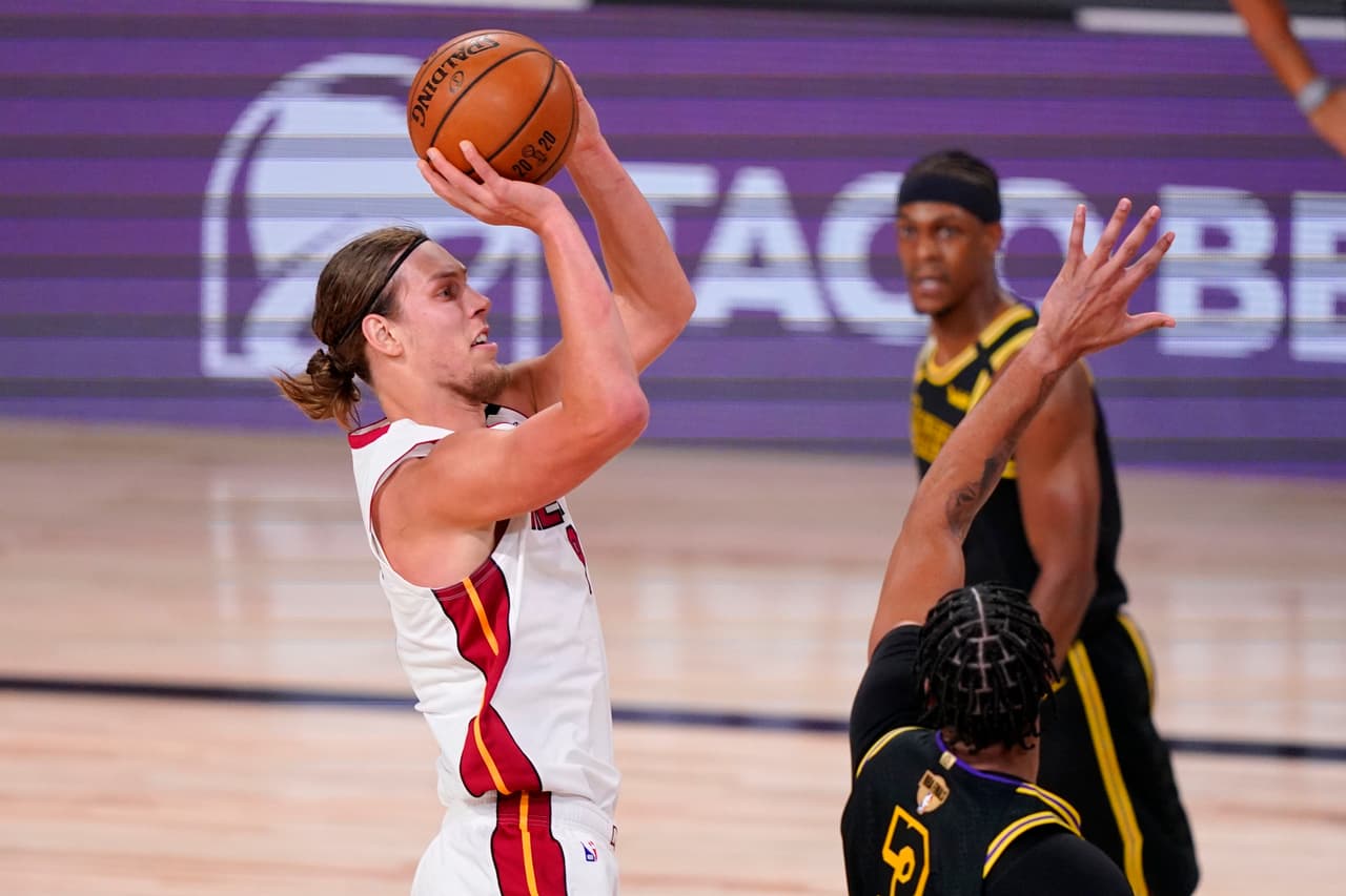 Los Lakers ganan 124-114 al Heat y lideran la serie 2-0 | Anthony Davis y LeBron James fueron los máximos anotadores del segundo juego de las Finales 2020.