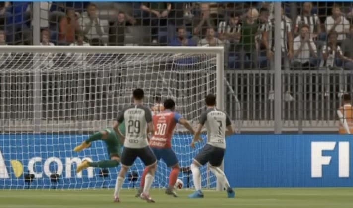 Gudiño logra despertar en el segundo tiempo y consigue sacar el empate ente los Rayados de Luis Cárdenas.