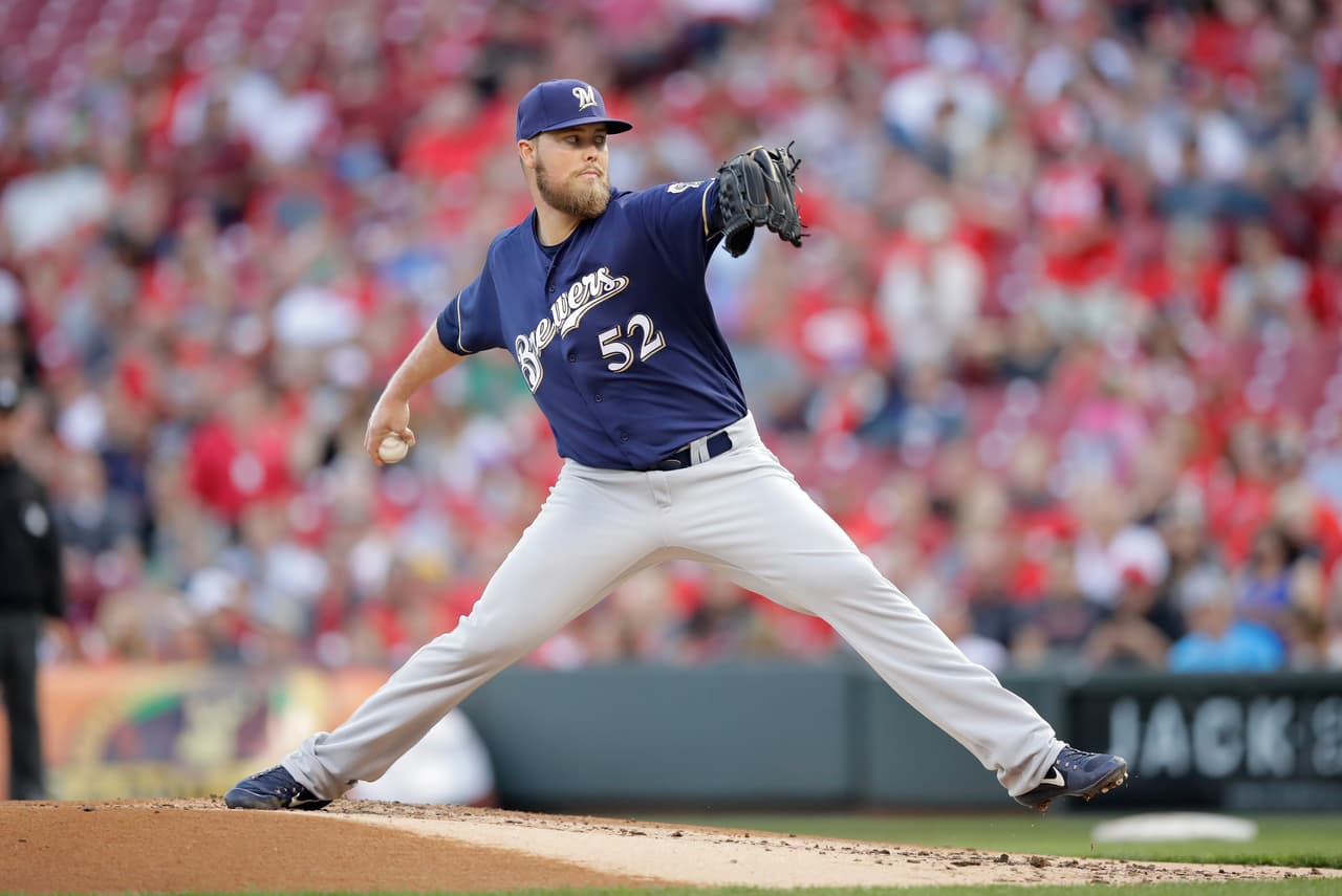 MIL 5 – 1 CIN: Jimmy Nelson lanzó un juegazo de 7 entradas en las que sólo permitió una carrera limpia.