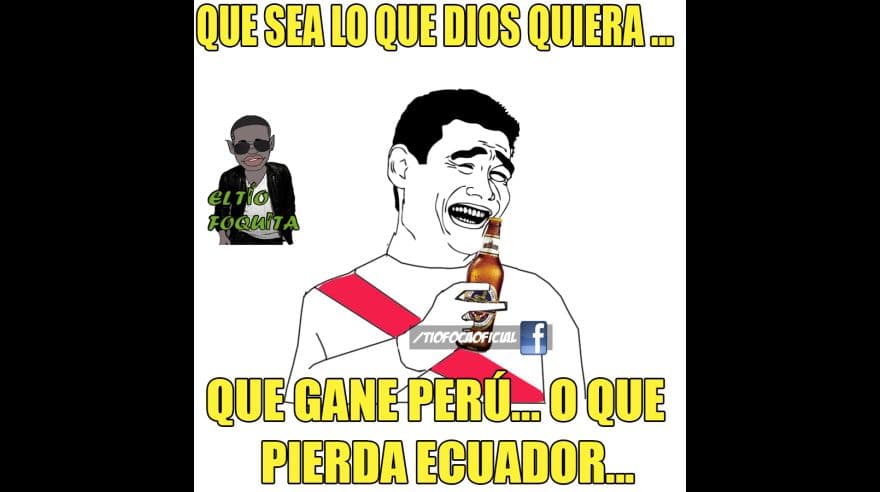 Los memes del triunfo 7-1 de Brasil contra Haití y del empate de Ecuador y Perú 2-2.