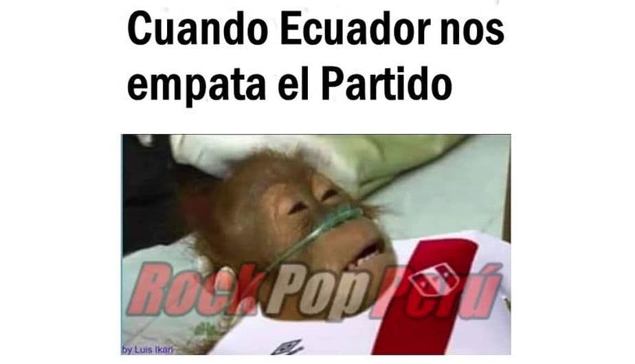 Los memes del triunfo 7-1 de Brasil contra Haití y del empate de Ecuador y Perú 2-2.