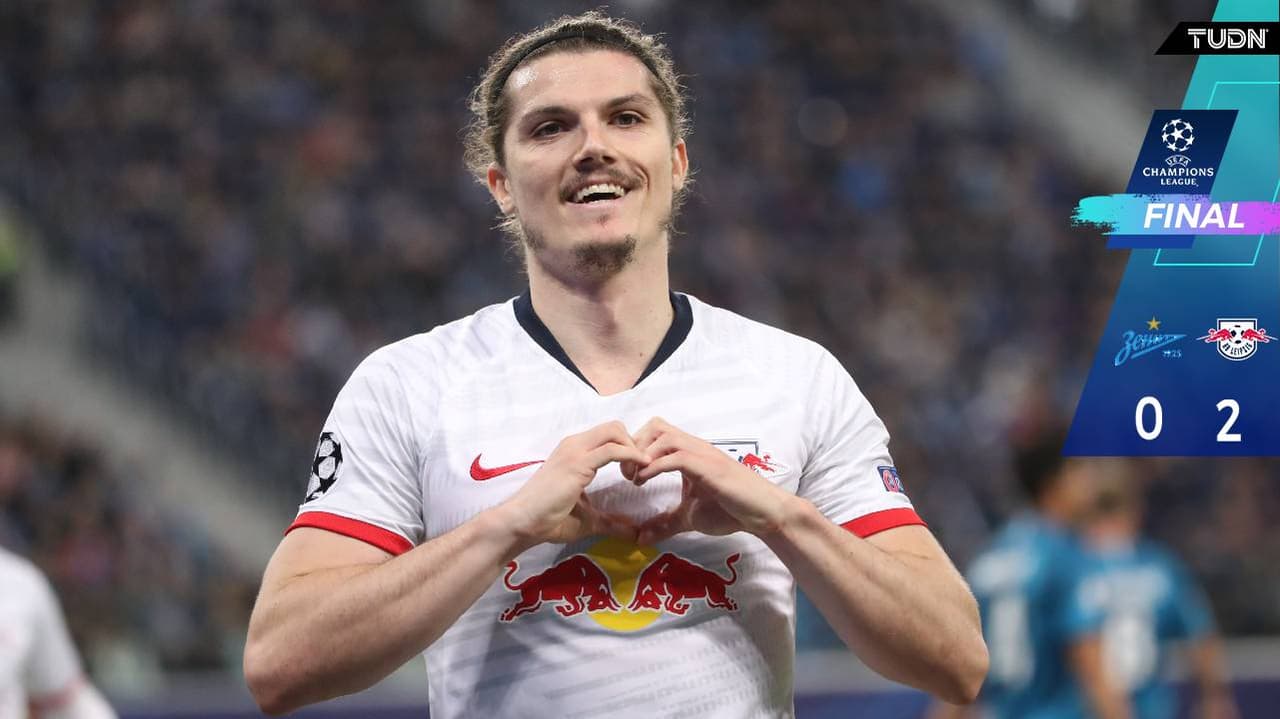 Leipzig venció al Zenit y es más líder que nunca en el grupo G