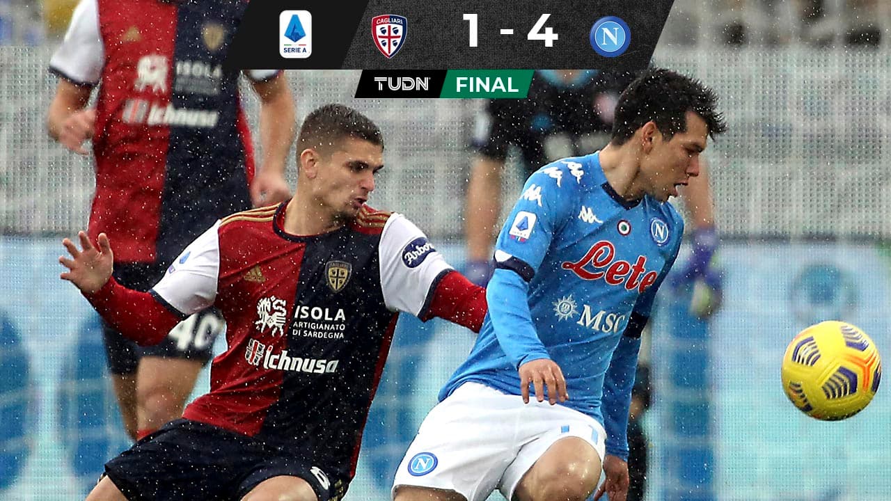 Chucky inicia el 2021 como titular y con gol en triunfo del Napoli  