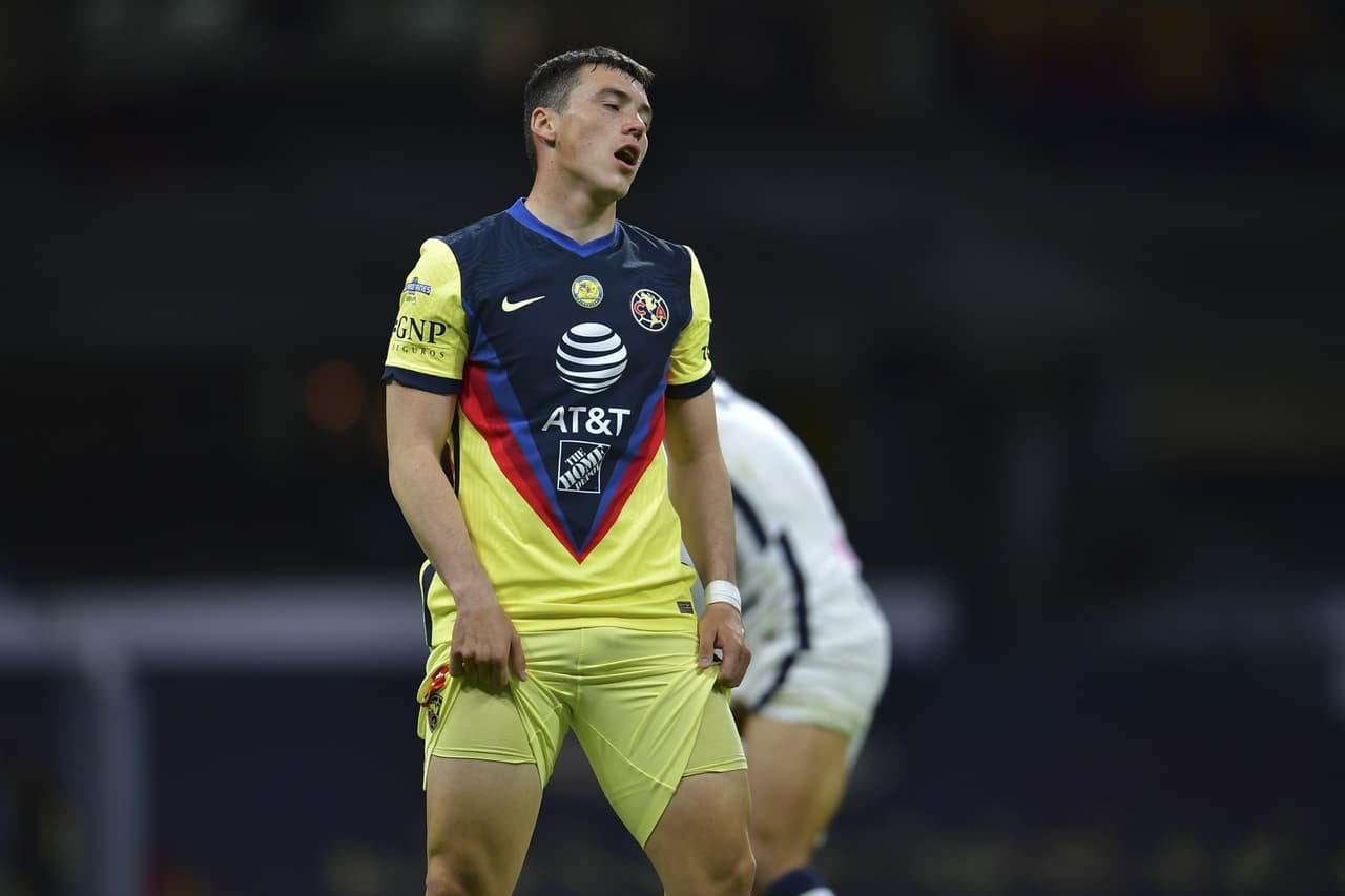 Federico Viñas clavó un balonazo al poste al final de la primera mitad y se perdía el tanto de la ventaja.