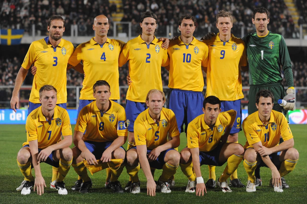Derrota contra Suecia 1-0 en amistoso del 29 de enero de 2009.
