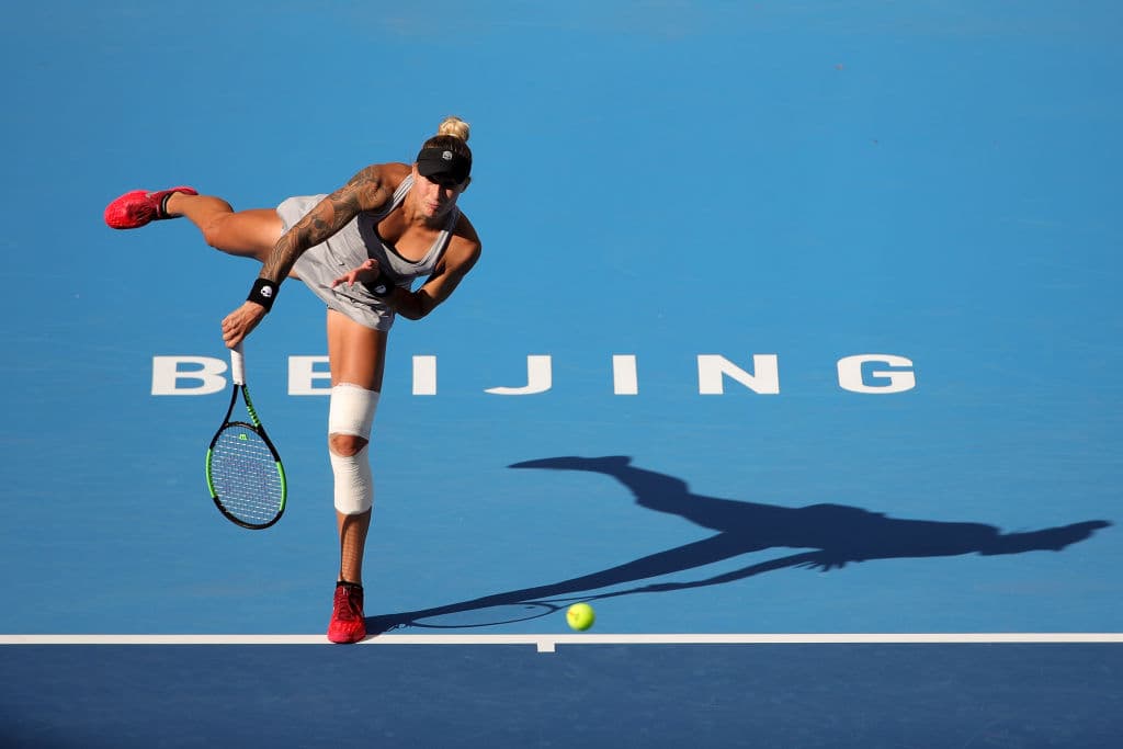 La tenista tiene como pareja sentimental a Zeljko Krajan, un exjugador de tenis croata que es el actual capitán del equipo de su país a sus 39 años.