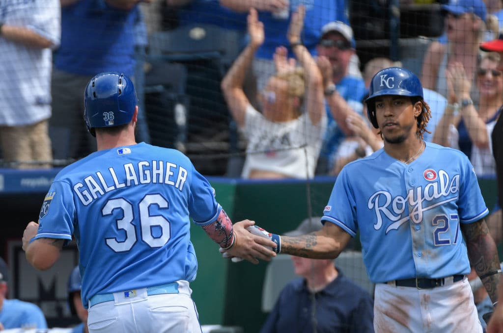 <b>28) Kansas City Royals</b>. Luego de años de esplendor, mandando en la División Central de la Liga Americana , los Royals (29-59) están en las épocas de vacas flacas. Lo mejor que tienen es a Whit Merrifield, su segunda base.