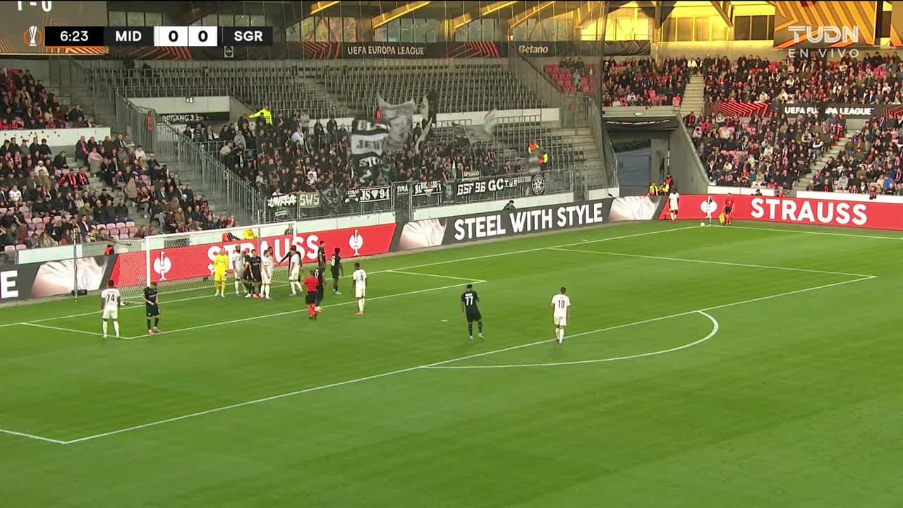 ¡AUTOGOL! de Oliver Christensen para FC Midtjylland.