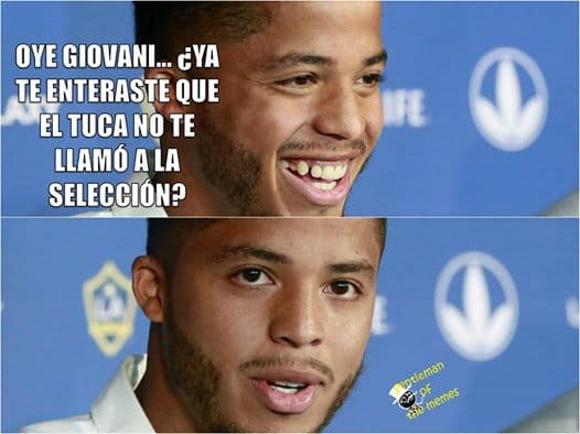 Giovani dos Santos, Jonathan dos Santos y Guillermo Ochoa no fueron considerados por el 'Tuca' Ferretti en su primer convocatoria y los memes nos se hicieron esperar.