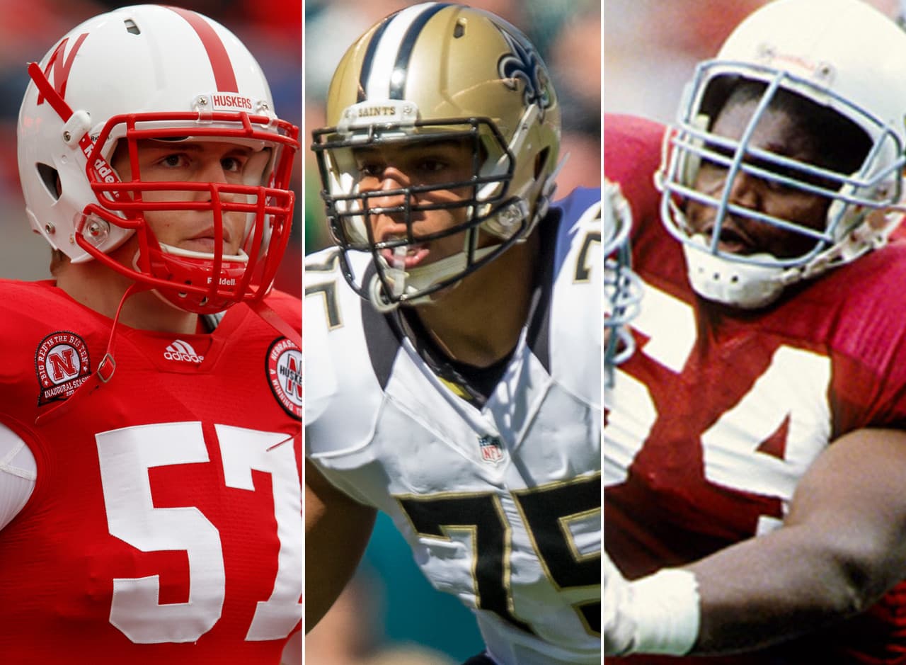 Todd Peat, Jr., DL, Texas A&M-Commerce.- Su padre Todd Peat jugó seis temporadas en la NFL. Su hermano Andrus Peat fue una selección de primera ronda de los New Orleans Saints en el Draft del 2015.