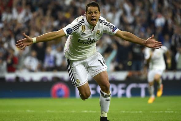 El delantero mexicano dijo estar en el mejor club del mundo.