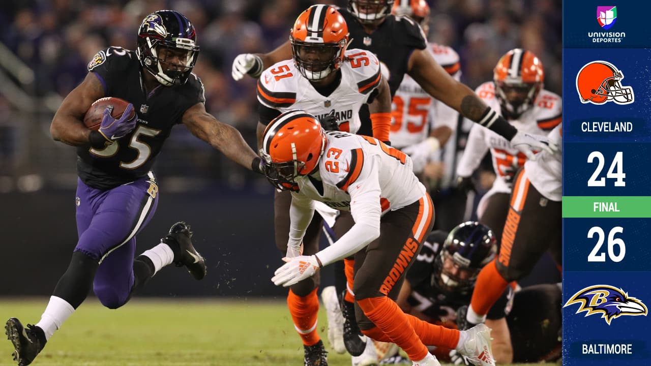 Los Ravens se coronan campeones divisionales y dejan fuera de Playoffs a los Steelers