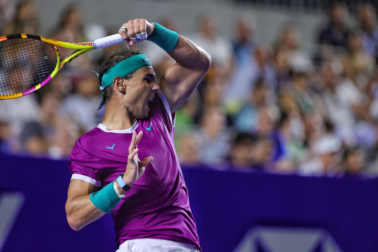 Rafa Nadal gana en su regreso al Abierto Mexicano de Tenis 2022