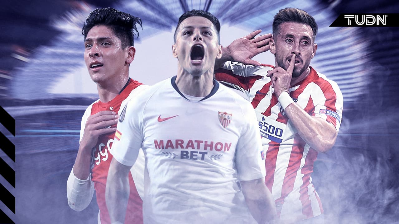 'Hat trick' de mexicanos en Europa