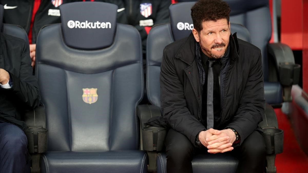 Diego Simeone nunca ha ganado un partido en Camp Nou