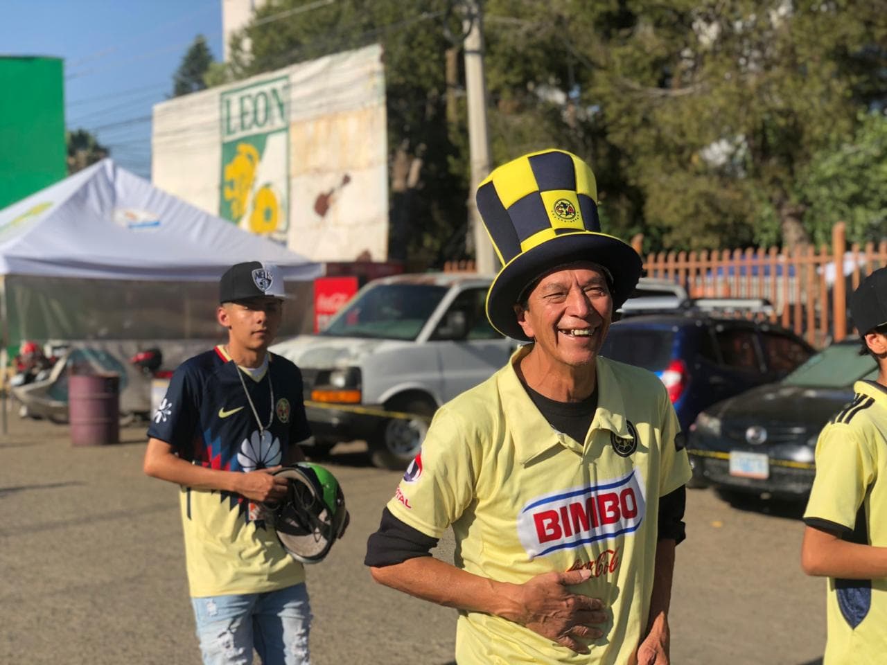 Los fanáticos del América están listos para el juego de vuelta por la Semifinal del 
<a href="https://www.univision.com/deportes/futbol/liga-mx/*">Clausura 2019</a> contra León.