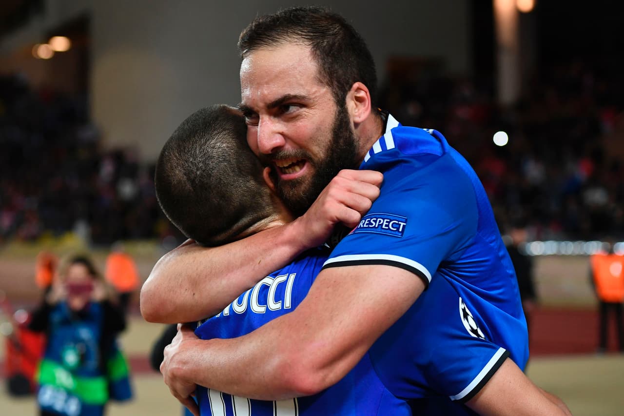 El gol de Higuaín fue una contundente respuesta al que hasta el momento era el dominio del Mónaco con el balón.