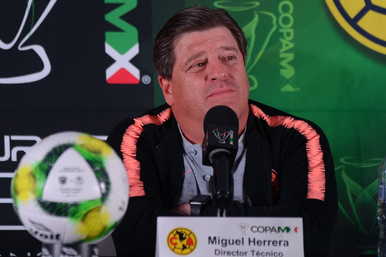 El ‘Piojo’ Herrera tiene muy claro que si América no gana la Copa MX será un fracaso