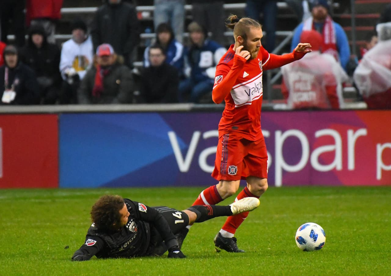 DC United empató sin goles en Chicago, un punto que les valió terminar cuartos del Este. Nick DeLeon se destacó en la zaga capitalina evitando que los atacantes del Fire hicieran daño.
