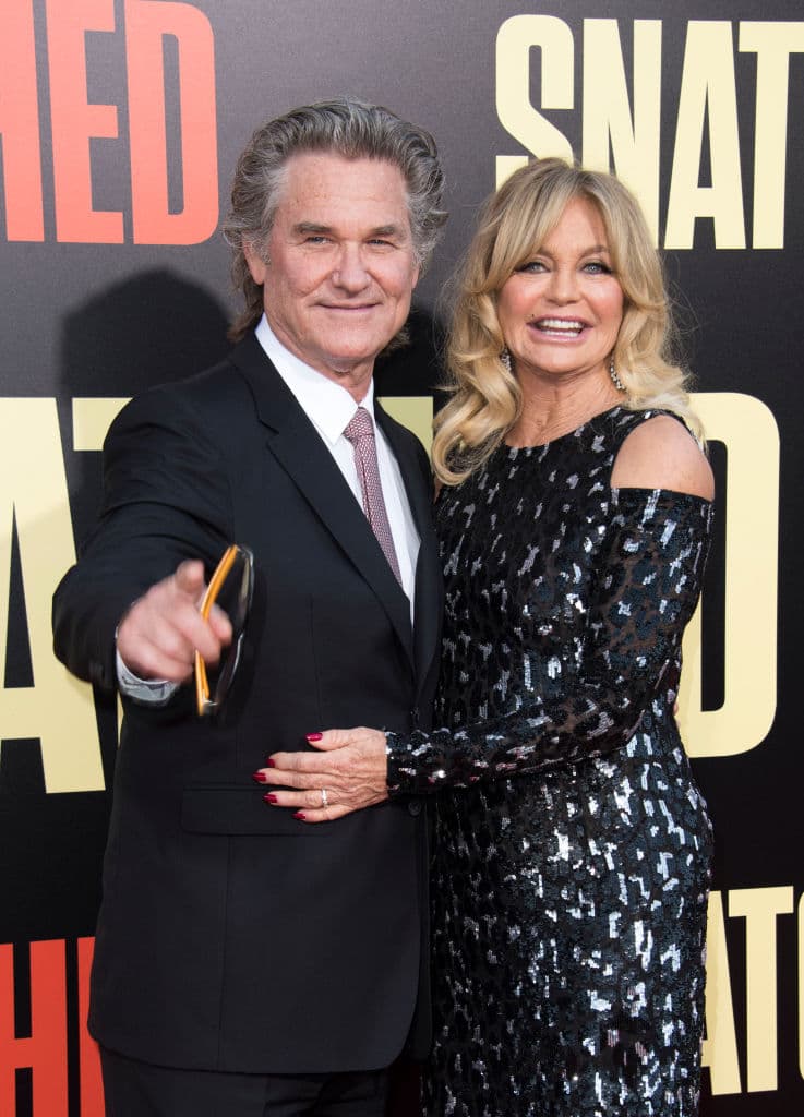 Goldie Hawn y Kurt Russel, 38 años.