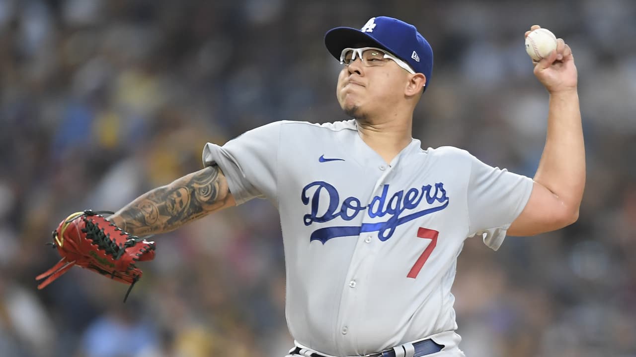 Julio Urías logra su triunfo 14 en victoria de Dodgers ante Padres