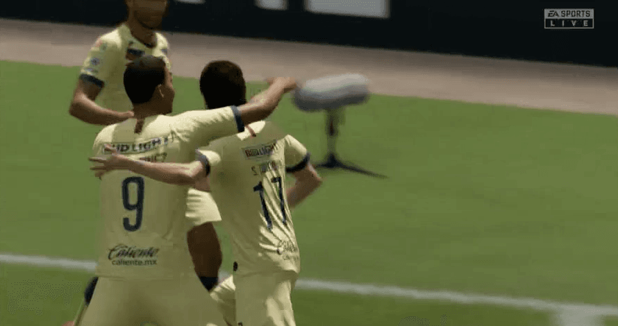 El Necaxa de Jairo González se llevó una 'manita' por parte de Gio dos Santos y el América en el torneo virtual de la eLiga MX.