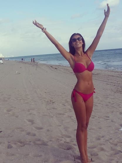 La modelo española quien fue Miss España 2014, conquistó al jugador del Betis, Enzo Rennella, y ya es denominada la nueva musa del equipo verdiblanco.