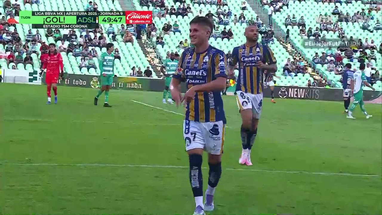 ¡Error de Acevedo y gol de San Luis! Benjamín Galdames cierra la pinza