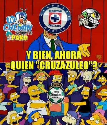 Las redes sociales critican el entusiasmo cementero tras eliminar a Santos Laguna de la Copa MX y calificarse a las semifinales de la Copa MX.