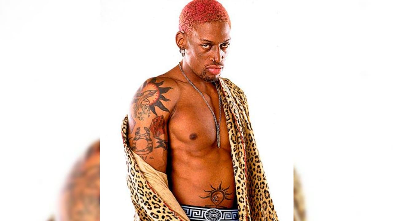 Así lucen los mejores tatuajes de Dennis Rodman.