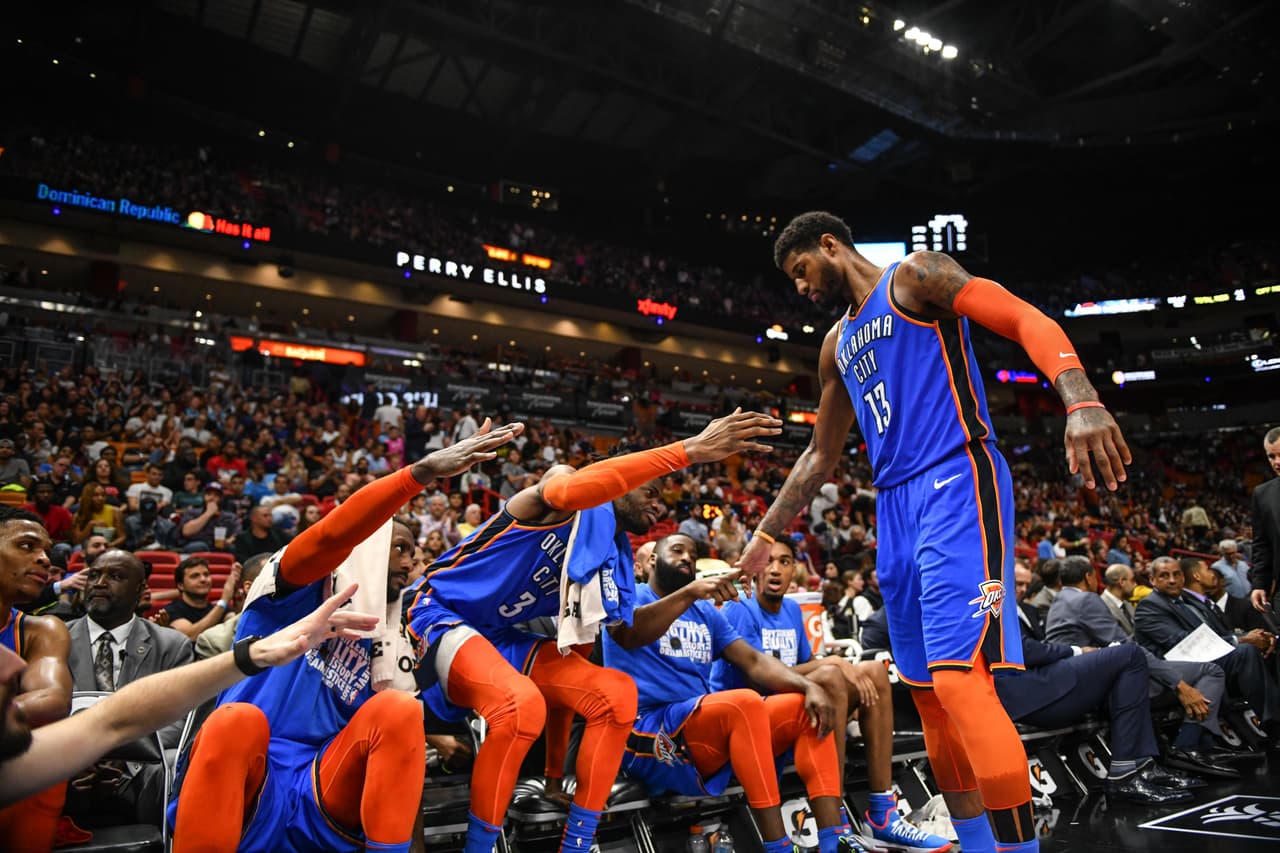 Por su parte, George consiguió 43 puntos, siete rebotes y cinco asistencias, suficientes para empujar esta victoria del Thunder que además deja a los de Florida coprometidos en los puestos de playoffs.
