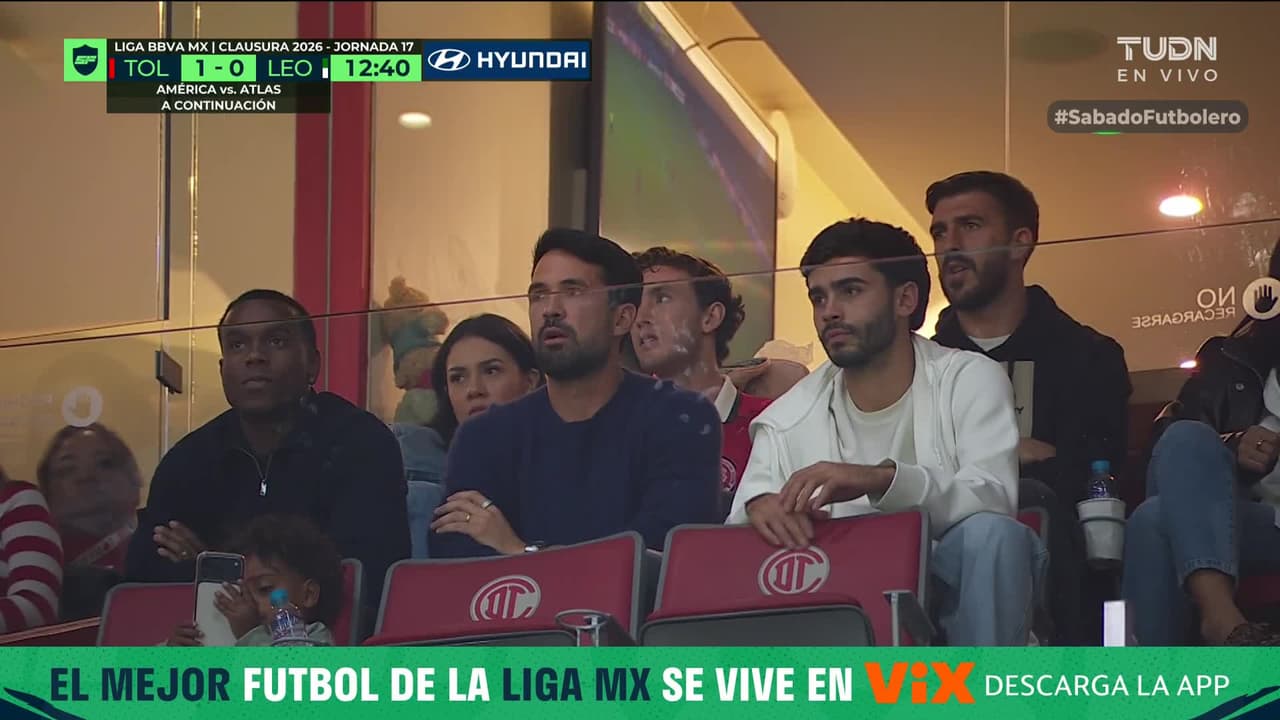 ¡Presentes! Helinho, Paulinho y Marcel no se pierden la última jornada del Toluca