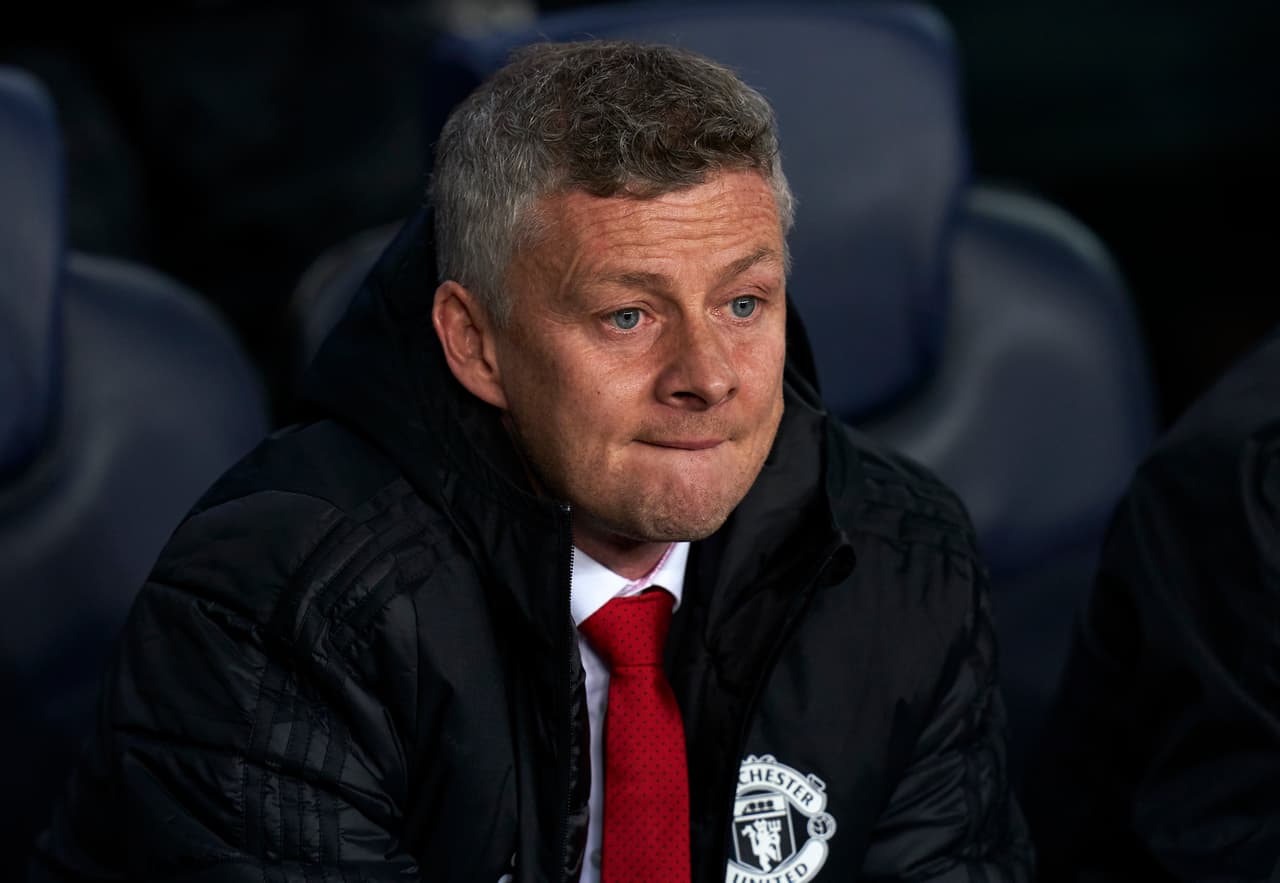 Solskjaer, técnico del Manchester United.