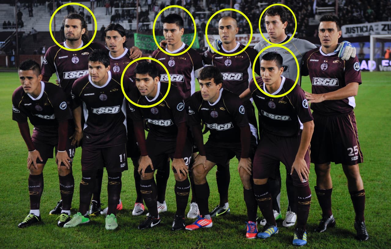 En esta imagen falta Carlos Izquierdoz.