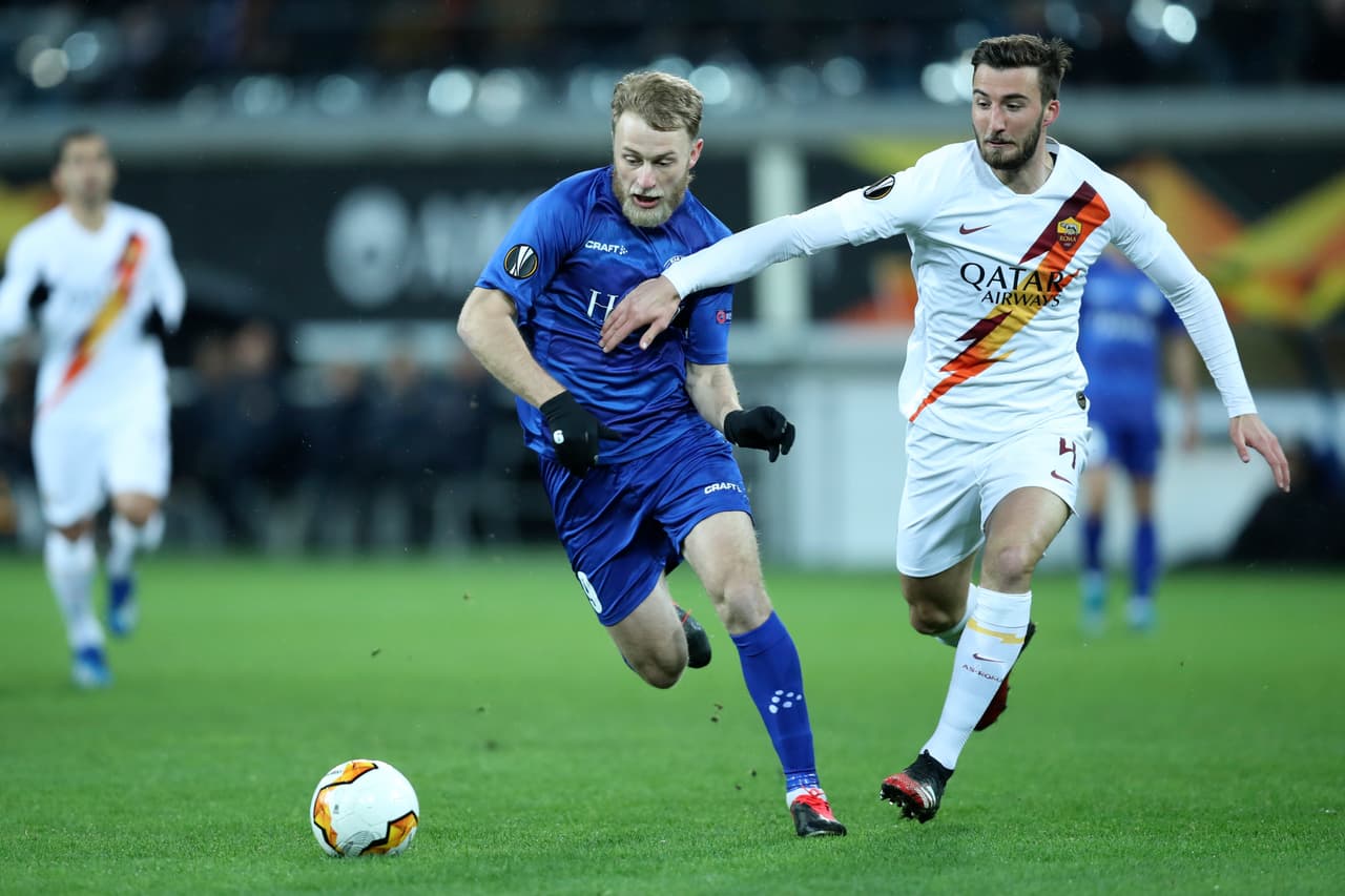 Roma llegó con ventaja de un gol en el marcador global.