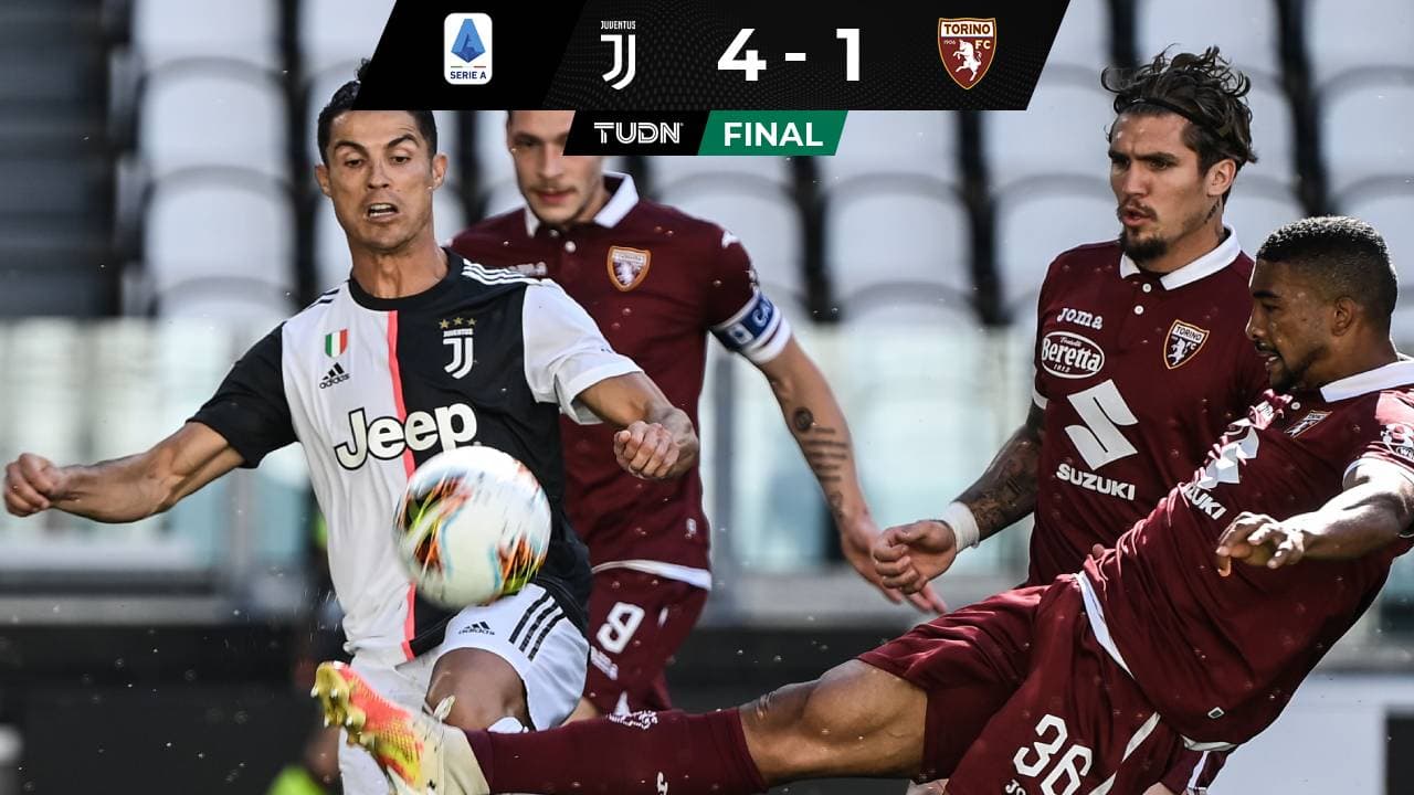 Juventus no pasa problemas, supera al Torino y se queda con el derbi de Turín