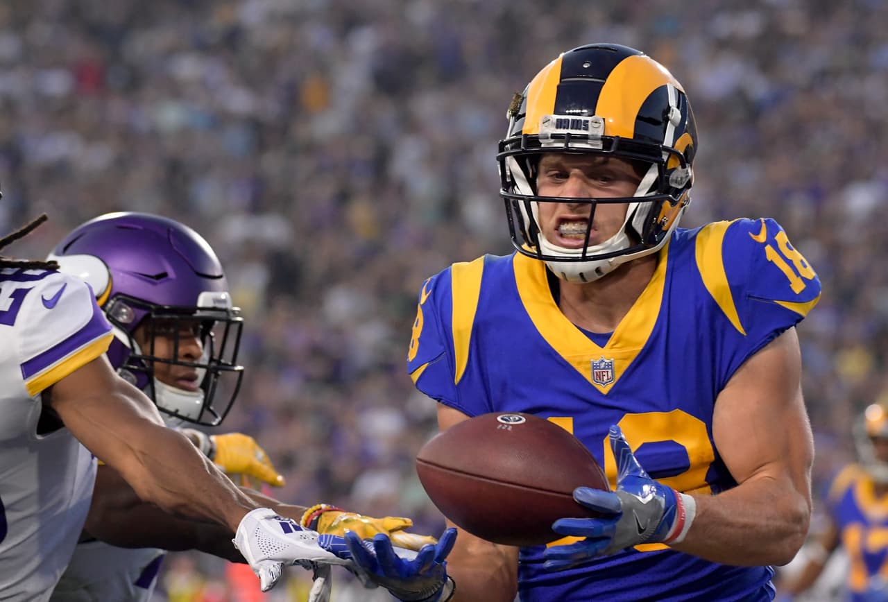 Pero restando 3:47 en la primera mitad Goff también se volvió a conectar con Kupp, esta vez con un pase quirúrgicamente lanzado, de 19 yardas, para otro touchdwon, una recepción hermosa.